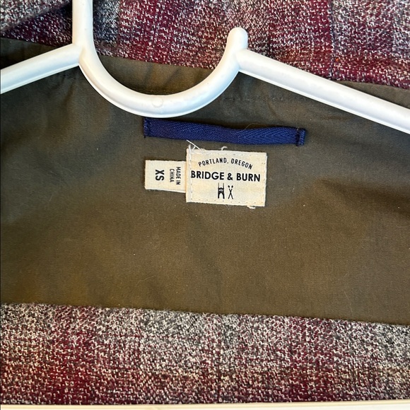 Bridge & Burn Waxed Canvas Hooded Barn Jacket Utility Jacket Women’s - Picture 9 of 13